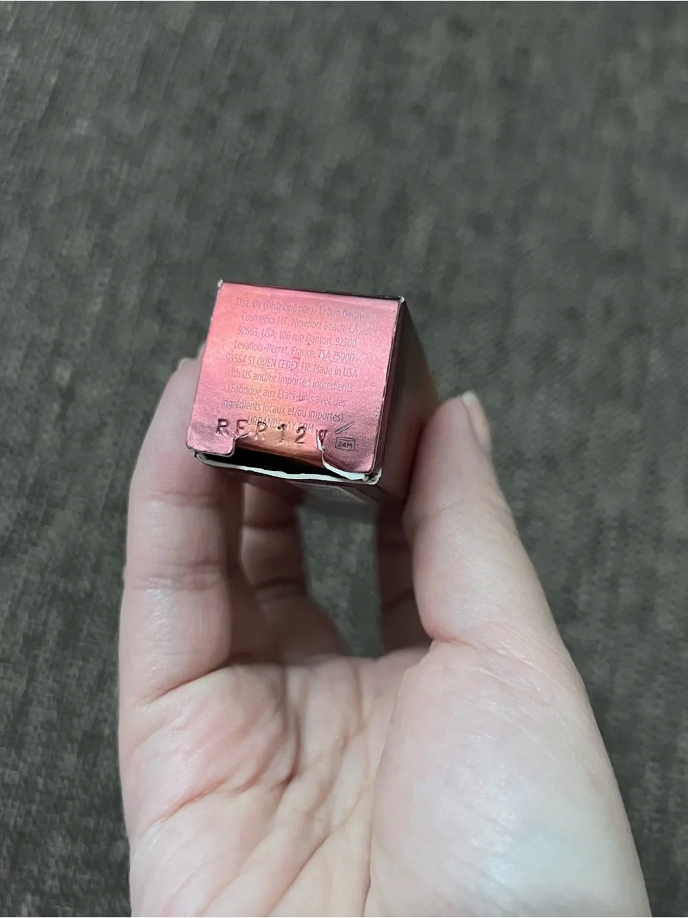 URBAN DECAY Vice Lipstick HEAT Metallized Full Size Aug sale